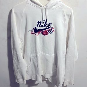 White Nike sb hoodie